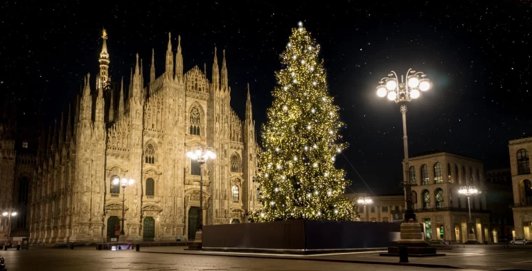 albero di natale piazza duomo