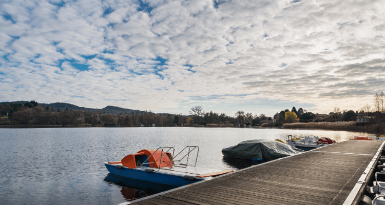 spiagge lago di monate
