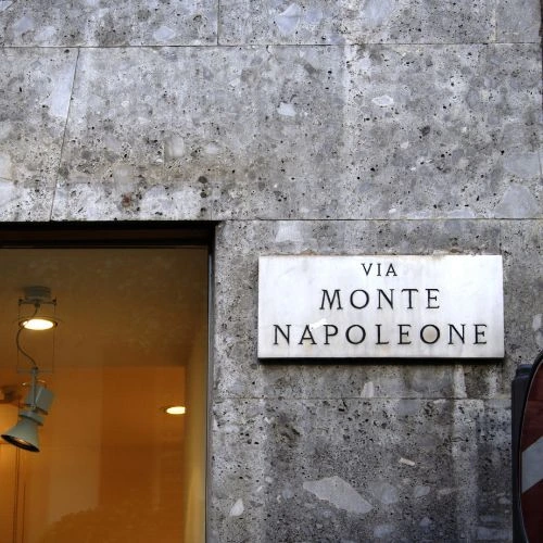 via monte napoleone milano