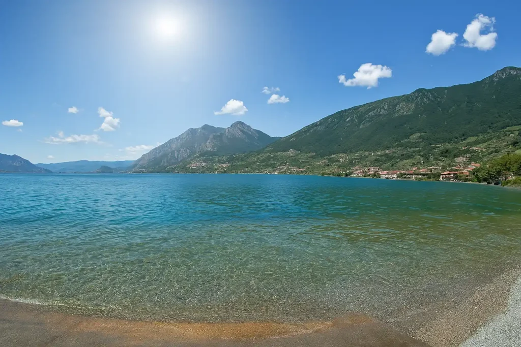 spiaggia perla sebina
